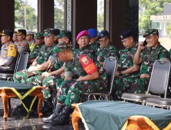 Danlantamal I Hadiri Rakorpam dan Apel Gelar Pasukan Pengamanan VVIP Presiden RI