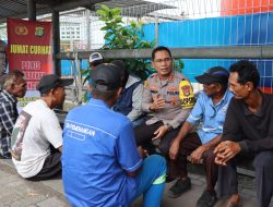 Polres Pelabuhan Tanjung Priok gelar Jumat Curhat Bersama Para Buruh dan Ojek Motor
