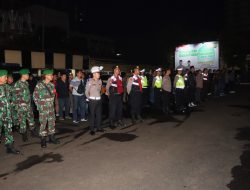 Polres Metro Depok Gelar Patroli Gabungan Bersama Kodim 0508, dan Pemerintah Kota Depok Untuk Memberikan Rasa Aman Kepada Masyarakat