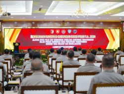 Kapolri Buka Rakernis Gabungan 5 Divisi Satker Polri