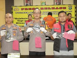 Pemuda Gempal Bertato, Residivis Berbagai Kasus Beraksi Kembali Curas Modus COD Diringkus Polsek Tambora