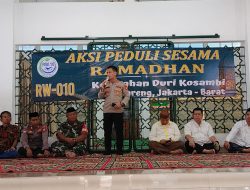 Aksi Peduli Sesama Ramadhan 1445 H/2024 M” di RW. 010 Duri Kosambi, Salurkan 600 paket sembako