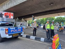 Satlantas Jakarta Barat Gencar Lakukan Edukasi Keselamatan Jelang Idul Fitri 1445 H