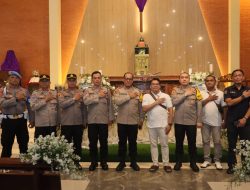 Memperingati Jumat Agung Kapolres Metro Jakarta Utara Lakukan Pengecekan Gereja