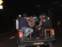 KAPOLRES METRO JAKPUS PATROLI POS SINGGAH RAMADHAN, PASTIKAN KEAMANAN DI MALAM RAMADHAN