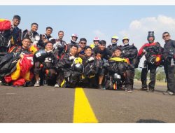 Anggota Polri Wakili Indonesia Dalam Piala Indoor Sky Diving