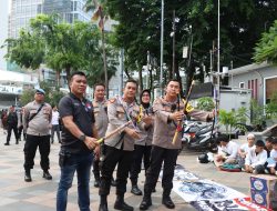 Konvoi Berdalih Bagi Takjil, 140 Pelajar Diamankan Polres Metro Jakpus