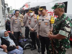 Pastikan Mudik Aman, Kapolres Jakut Kunjungi Terminal Tanjung Priok
