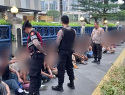 Gencarkan Patroli 109 Remaja Diamankan Di Polsektro Tanah Abang Saat Konvoi Berdalih Bagi Takjil
