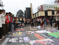 36 Remaja Laki-laki dan 2 Remaja Putri Yang Konvoi SOTR Diamankan di Polres Metro Depok