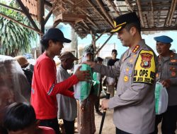Polres Metro Depok Gelar Bakti Sosial di Slum Area