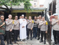 H+2 Lebaran, Kapolres Jakut Sowan ke Rumah Tokoh Agama dan Tokoh Masyarakat