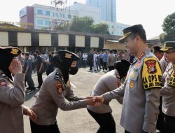 Kapolres Metro Depok Sambut Hari Raya Dengan Halal Bihalal Bersama Anggota Dan PNS
