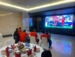 Polda Metro Jaya Gelar Nobar Laga Semifinal Piala AFC U-23 Timnas Indonesia VS Uzbekistan