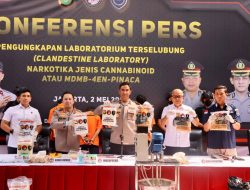 Hasil Pengungkapan Narkoba Di Sentul Bogor, Polisi Tetapkan 5 Tersangka