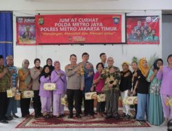 Polres Metro Jakarta Timur Laksanakan Giat Jumat Curhat Bersama Panti Bina Netra Cahaya Bathin