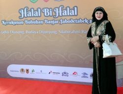 Hj. Ummie Farida Syahrudzaman Hadiri Halal Bi Halal KBB Jabodetabek