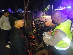 Ipda Budi Siagian Gencarkan Patroli Antisipasi Balap Liar Dan Tawuran