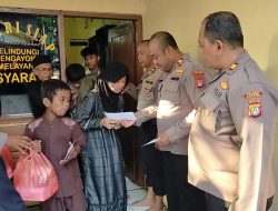 Doa bersama dan Santunan Anak Yatim Polsek Cakung Untuk Kelancaran dan Keselamatan Tugas