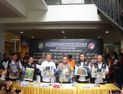 Ungkap Tempat Produksi Tembakau Sintetis, Sat Narkoba Polres Tangsel Amankan 3 Tersangka dan 1 DPO