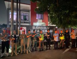 Antisipasi Gangguan Kamtibmas Polres Metro Bekasi Kota adakan Apel Tiga Pilar