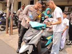 Hadiah Sepeda Motor untuk Satrio Mukti Raharjo, Casis Bintara Polri yang Dibegal