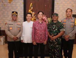 Kapolres dan Dandim Jakarta Utara Pantau Pengamanan Waisak