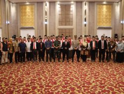 Kapolrestro Depok Hadiri Pelantikan dan Pembekalan Panwascam untuk Pemilihan Tahun 2024