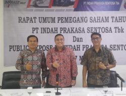 Rapat Umum Pemegang Saham Tahunan dan Paparan Publik PT Indah Prakasa Sentosa Tbk Senin, 27 Mei 2024