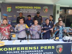 Polisi Tangkap Pelaku Tawuran yang Bacok Korban Saat Terjatuh