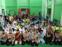 Bakti Kesehatan Polres Metro Depok Di SLB BCD Nusantara Dalam Rangka Hari Bhayangkara ke-78 Tahun