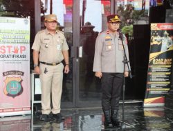 Pastikan Situasi Kondusif, Polsek Metro Tamansari Gelar Apel Pengamanan Malam Idul Adha 2024