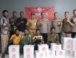 Kapolrestro Jaktim Berikan Bantuan Sosial Kepada Mahasiswa Papua Dalam Rangka HUT Bhayangkara ke-78