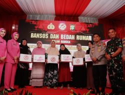 Sambut Hari Bhayangkara Ke-78 Polda Metro Jaya Gelar Bansos Dan Bedah Rumah