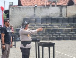 Semarak Jelang Hari Bhayangkara Ke-78 Polda Metro Jaya Gelar Lomba Menembak