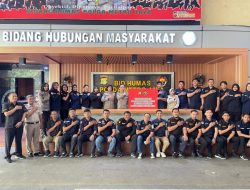 Sambut HUT Bhayangkara ke-78, Kabid Humas Bagikan Hadiah Umroh Dan Wisata Religi Untuk Anggota