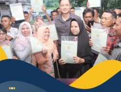 Turun ke Desa Petuk Katimpun, Menteri AHY: Mengurus Sertipikat Itu Mudah