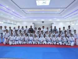 Ketum PB FORKI Hadi Tjahjanto Sampaikan Motivasi Pada Para Atlet Karate Jelang Kejuaraan Asean University Games