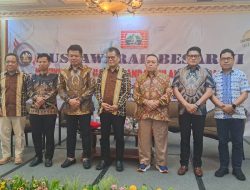 Wakil Ketua DPRD Sulbar Abdul Rahim, S.Ag, MH Hadiri Diskusi Mubes ke VI KKMSB