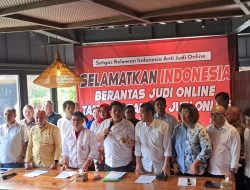 Satgas Relawan Indonesia Anti Judi Online Deklarasikan Perang Terhadap Bandar Judi Online