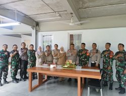 Koramil Kecamatan Tanah Abang Berikan Ucapan Hari Bhayangkara Ke-78 Tahun 2024
