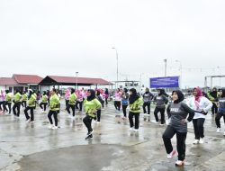 Semarakkan HUT ke-78 Jalasenastri, Korcab XII DJA1 Gelar Olahraga Bersama dan Lomba Kreasi.