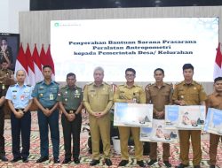 Kadisminpers Lantamal XII Ikuti Penandatanganan Berita Acara Indeks Desa Membangun (IDM) Provinsi Kalimantan Barat Tahun 2024