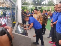 Kapolda Metro Jaya Resmikan Lapangan Tenis Bhayangkara Presisi