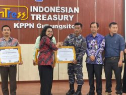 Lanal Nias Mendapat Apresiasi dan Penghargaan dari Kementerian Keuangan RI Dirjen Perbendaharaan Kantor Pelayanan Perbendaharaan Negara (KPPN) Gunungsitoli