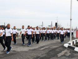 Danlantamal I Pimpin Apel Khusus dan Olahraga Bersama