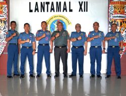 Wadan Lantamal XII Hadiri Taklimat Awal Audit Itjen TNI Periode III TA 2024 di Lanud Supadio