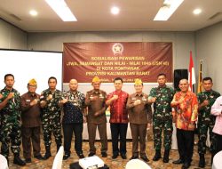 Kadisminpers Lantamal XII Hadiri Pembukaan Sosialisasi/Pewarisan Jiwa Semangat Dan Nilai-Nilai 1945 (JSN 45) di Prov. Kalbar