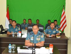 Komandan Lantamal XII ikuti Safari Binkorps Pelaut TA 2024 oleh Asops Kasal