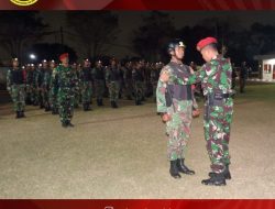 Komandan Puskopaska TNI AL Buka Latihan Pembentukan Intai Tempur X Kostrad